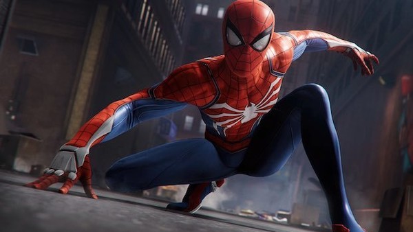Spider-Man PS4 Pose