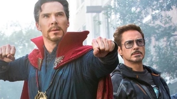 Avengers Infinity War Doctor Strange Tony Stark