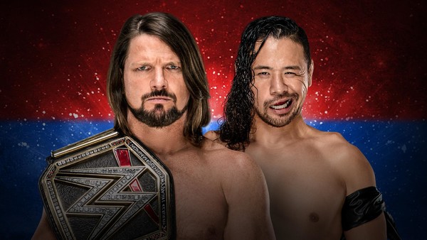 AJ Styles Shinsuke Nakamura