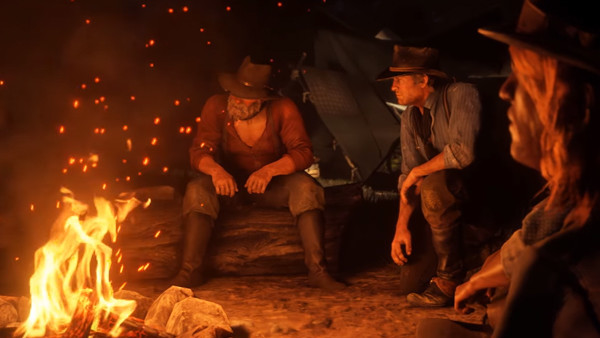 Red Dead Redemption 2 Campfire
