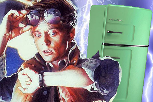 Marty McFly Fridge