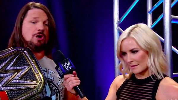 AJ Styles Renee Young