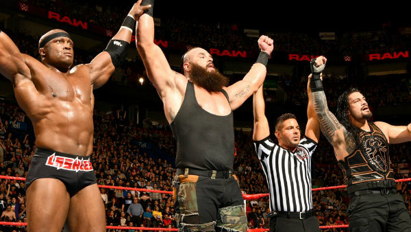 Braun Strowman Bobby Lashley Roman Reigns