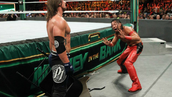 AJ Styles Shinsuke Nakamura