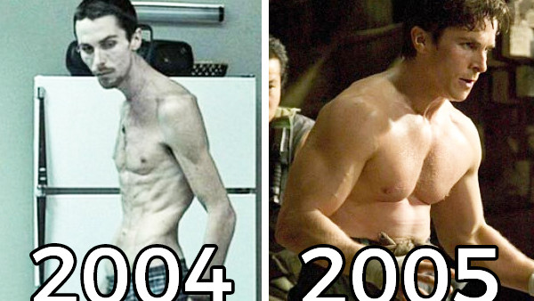 christian bale ripped batman