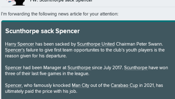 Football Manager 2018 Sacked