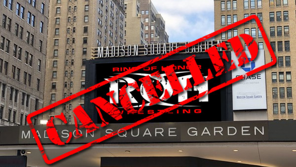 MSG ROH CANCELLED