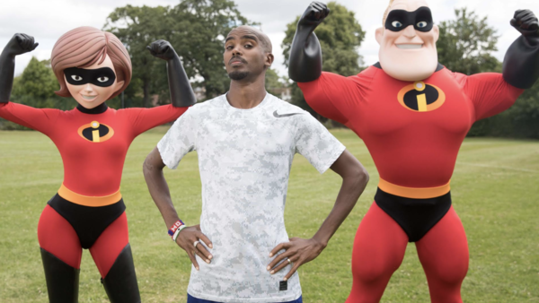 Mo Farah Incredibles