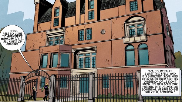 Avengers Mansion Marvel Comics