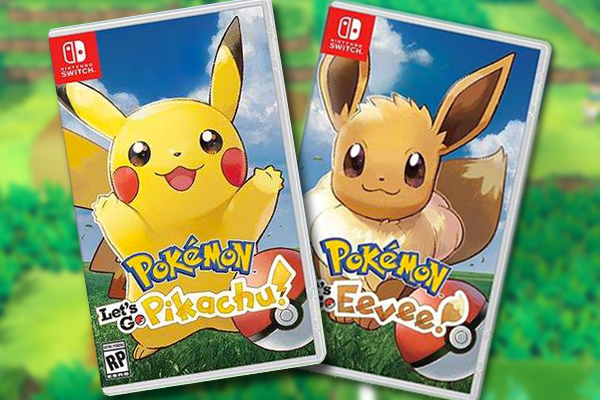 Resultado de imagem para pokemon let's go pikachu e eevee