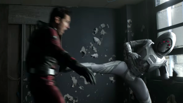 Ant-Man and the Wasp Ghost Fight