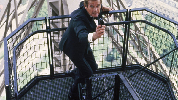 A View To A Kill Roger Moore Eiffel Tower