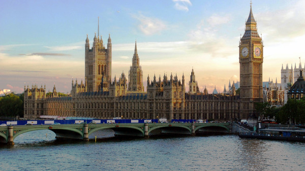 Parliament At Sunset