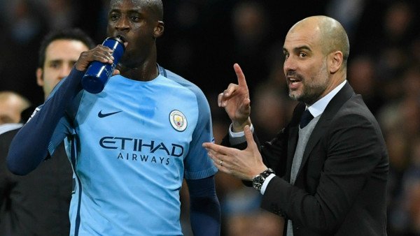 Yaya Toure Pep Guardiola