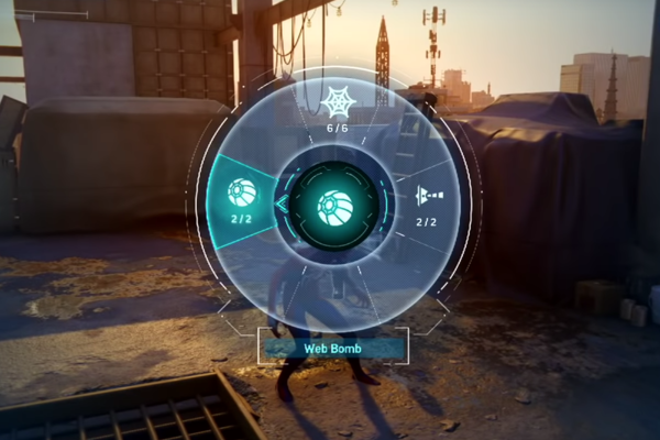 Image result for spiderman ps4 gadget wheel