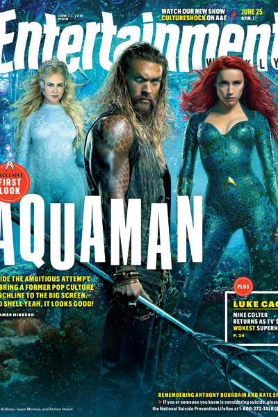 Aquaman Entertainment Weekly Cover