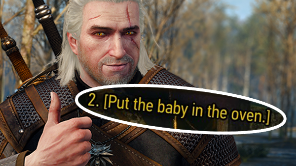 Witcher 3 baby oven