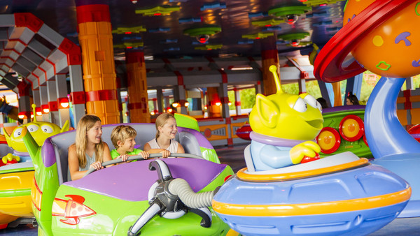 Alien Swirling Saucers Toy Story Land Disney World