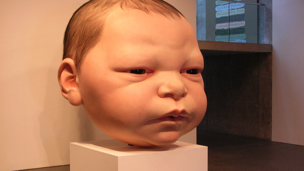 GIANT BABY HEAD