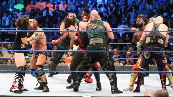 SmackDown 10 Man Tag Brawl