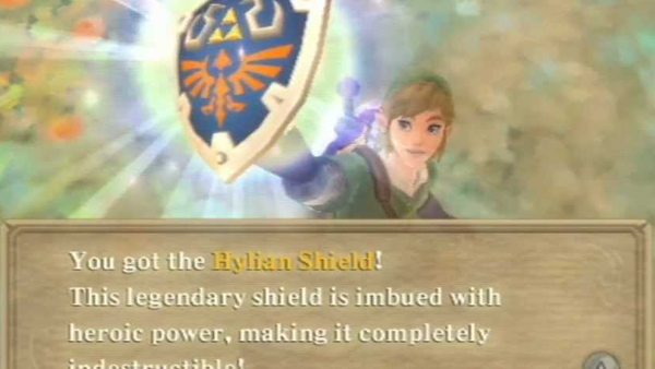 Zelda Skyward Sword Hylian Shield