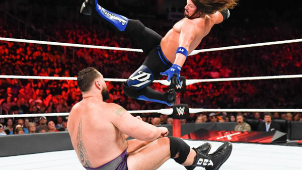 WWE Extreme Rules 2018 AJ Styles Rusev