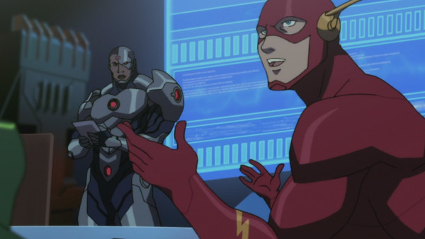 The Death Of Superman Flash Cyborg
