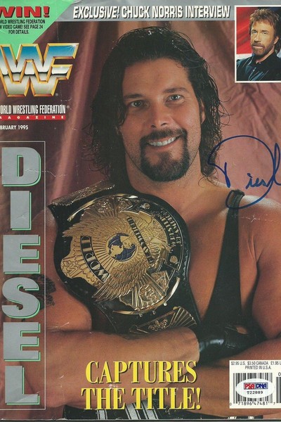 Diesel WWF Champion