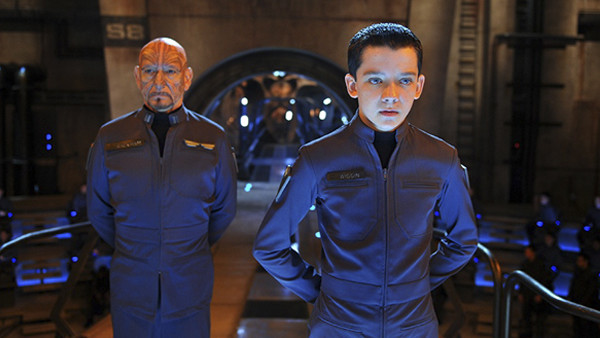 Ender S Game Asa Butterfield Ben Kingsley