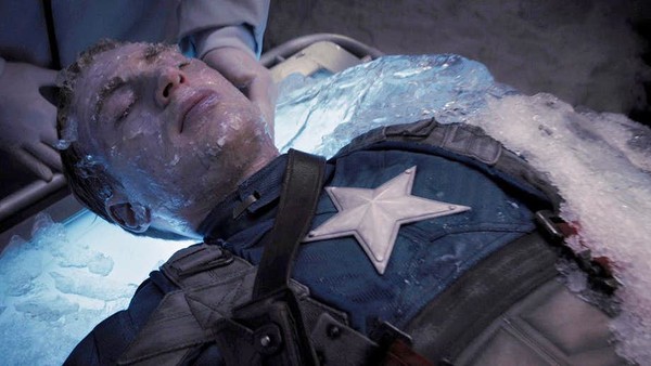 Captain America First Avenger Frozen