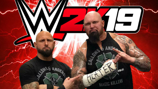 WWE 2K19 Luke Gallows Karl Anderson