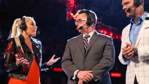 Renee Young Corey Graves Michael Cole