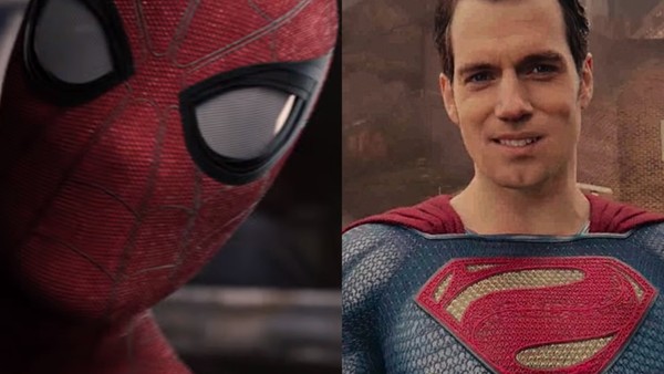 justice league superman spider-man homecoming opening