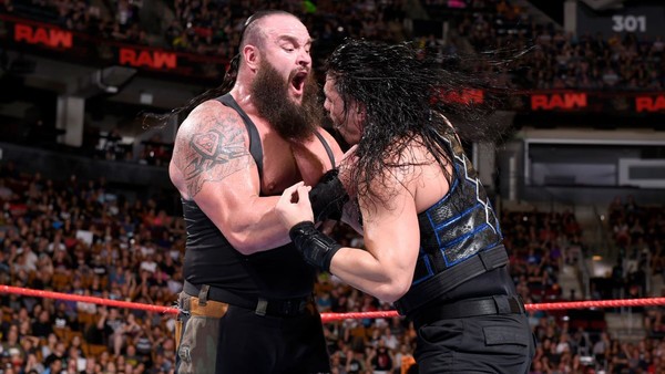 Braun Strowman Roman Reigns