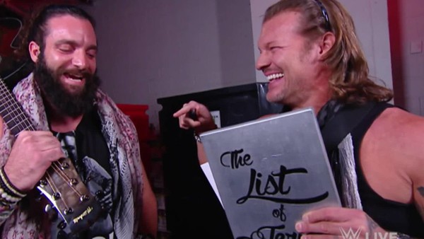 Elias Chris Jericho Raw 25