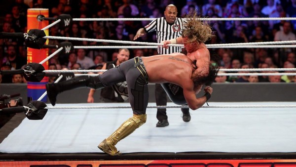 Dolph Ziggler Seth Rollins DDT