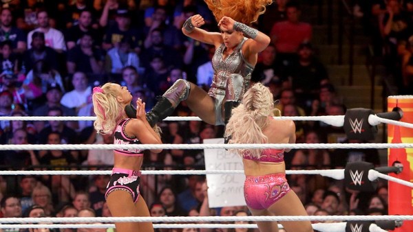 becky lynch charlotte flair carmella