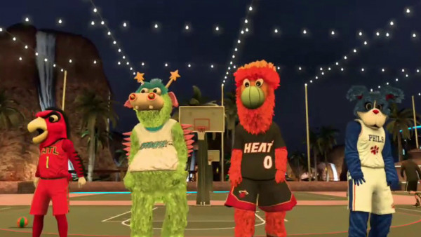 NBA 2K17 Mascots