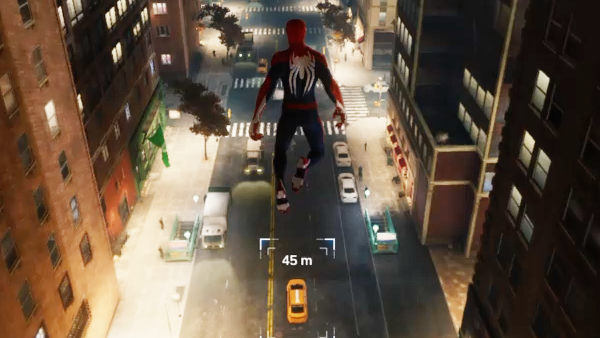 Spider Man Ps4 City