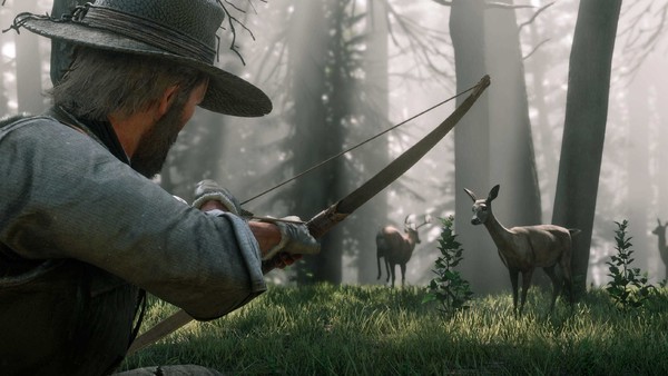 Red Dead Redemption 2 hunting