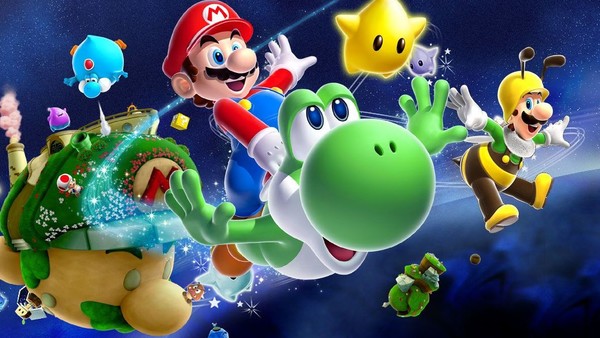 Super Mario Galaxy 2 Mario and Yoshi