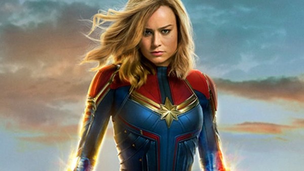 Captain Marvel Poster Close Up