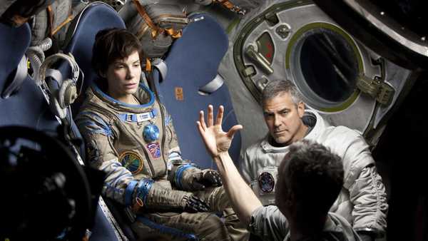 Sandra Bullock George Clooney Gravity