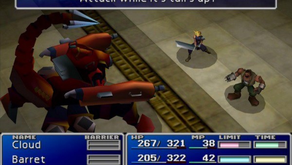 Final Fantasy VII Attack While Its Tails Up