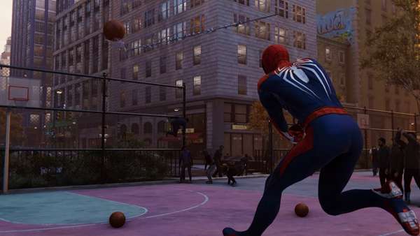 Spider Man Ps4 Basketball