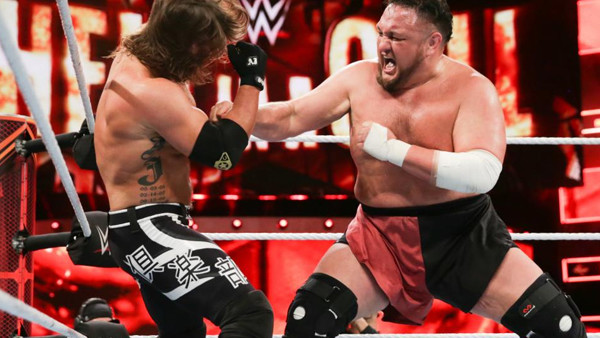 WWE Hell In A Cell 2018 Samoa Joe AJ Styles