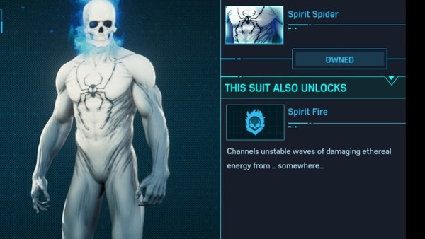 Spider-Man PS4 Spirit Spider