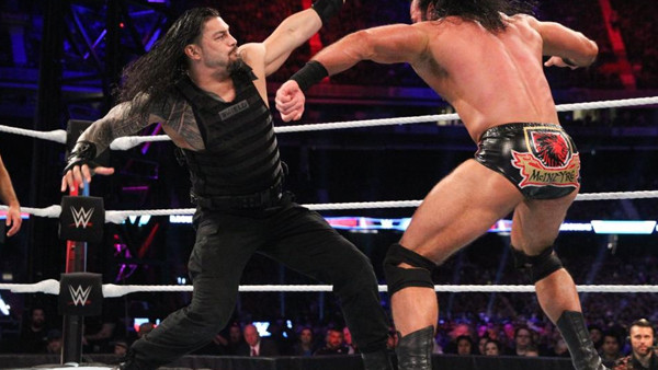 Wwe Super Show Down Roman Reigns Drew Mcintyre