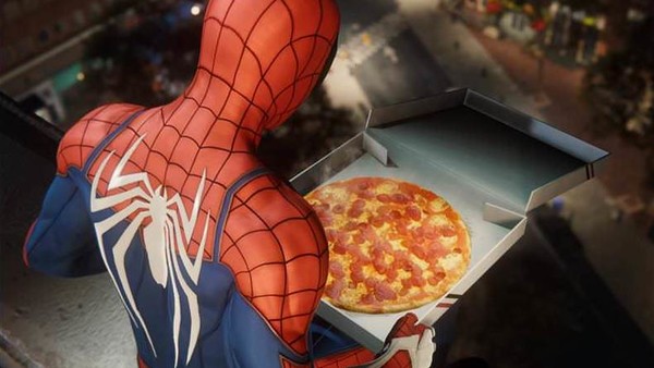 Spider-Man PS4 Heist Pizza