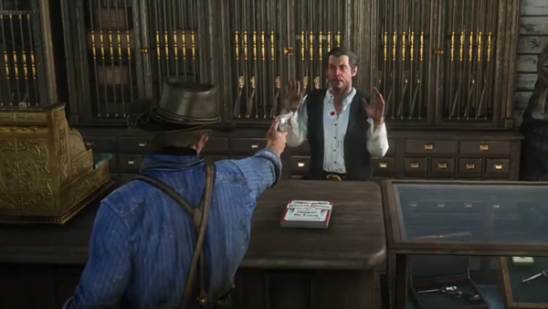 Red Dead Redemption 2 Holdup Robbery